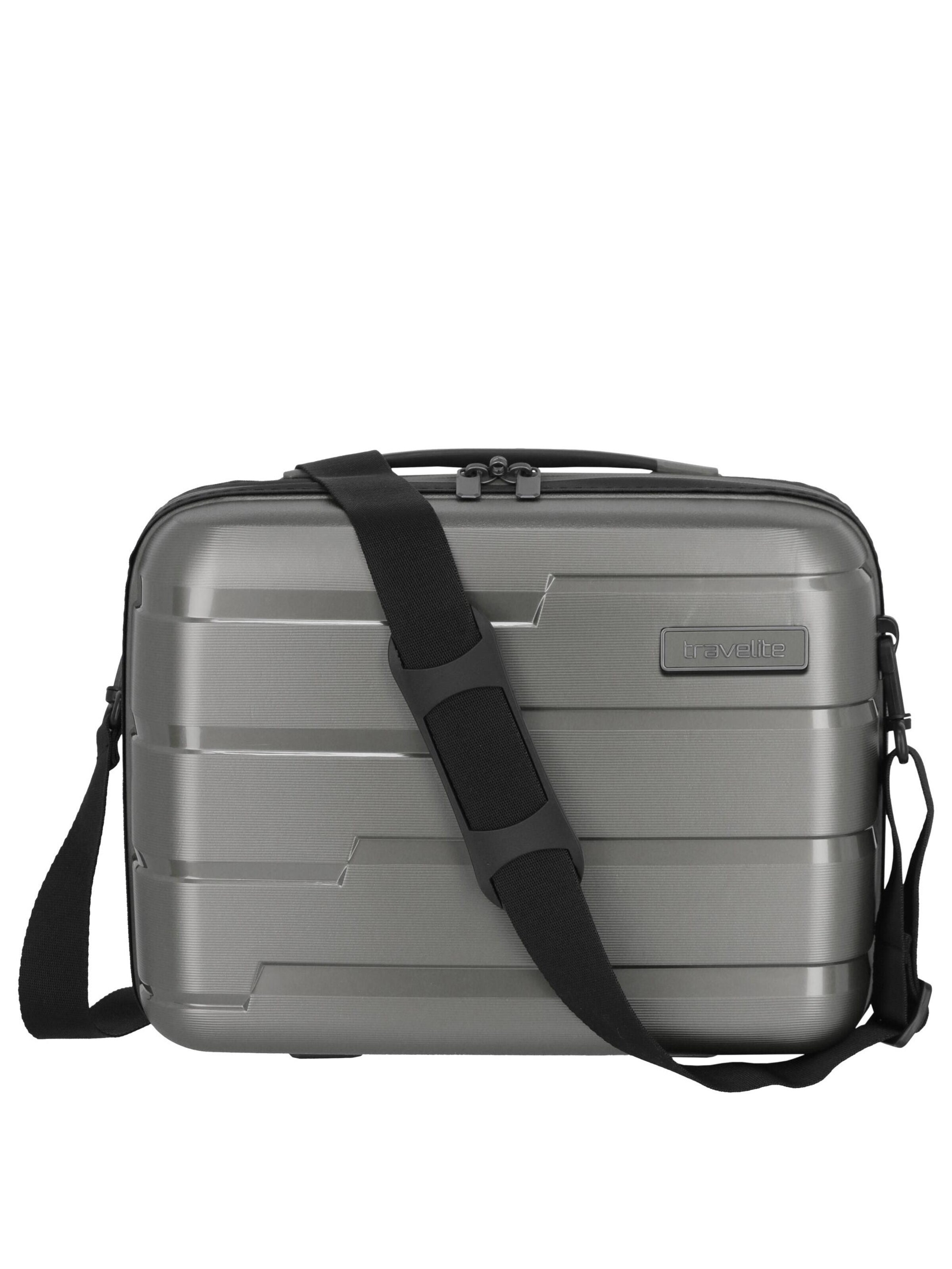 TRAVELITE Kosmetiktasche 'Air Base'‌‌ in Grau: Vorderseite
