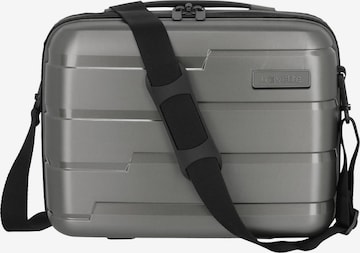 TRAVELITE Cosmetic bag 'Air Base' in Grey: front