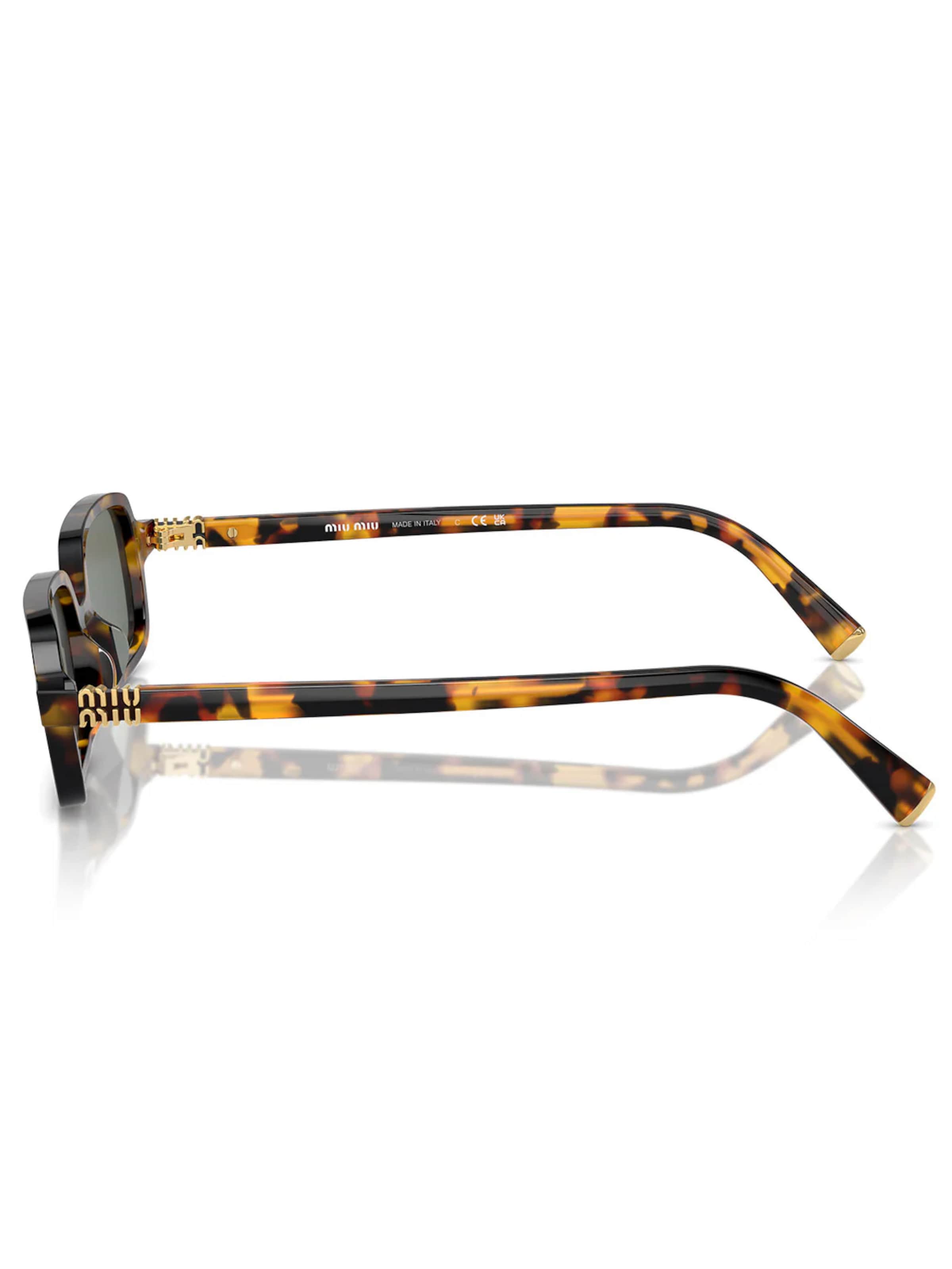 Miu Miu Zonnebril 'MU11ZS VAU04M' in Bruin