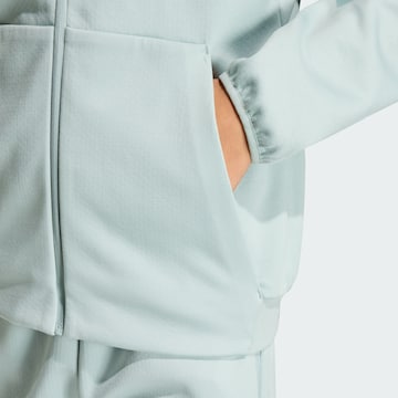 ADIDAS SPORTSWEAR - Sudadera con cremallera deportiva 'Z.N.E.' en verde