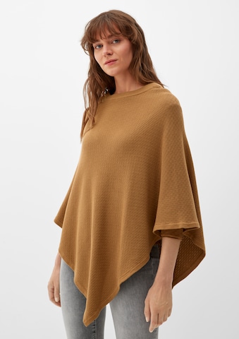 s.Oliver Cape in Brown: front