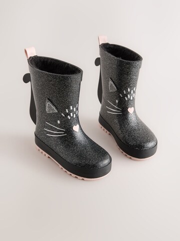 Bottes en caoutchouc Next en noir