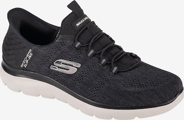 SKECHERS Slip-on 'Slip-Ins: Summits - Key Pace' in Black: front