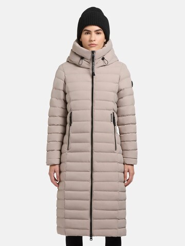 Manteau d’hiver ' Imes' khujo en beige : devant