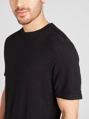 SELECTED HOMME Sweater 'BERG' in Black