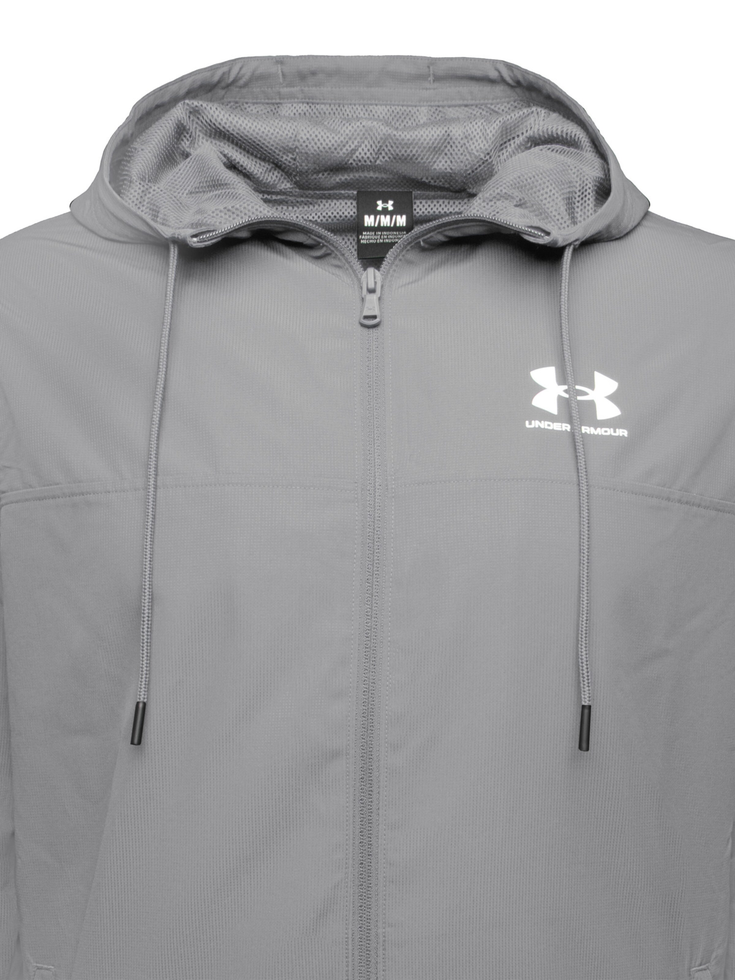 UNDER ARMOUR Sportjacke 'Rival' in Grau
