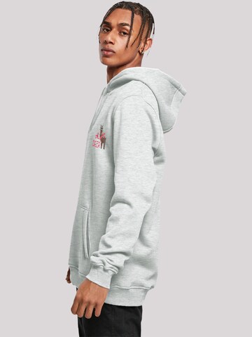 F4NT4STIC Sweatshirt 'Christmas Deer' in Grey