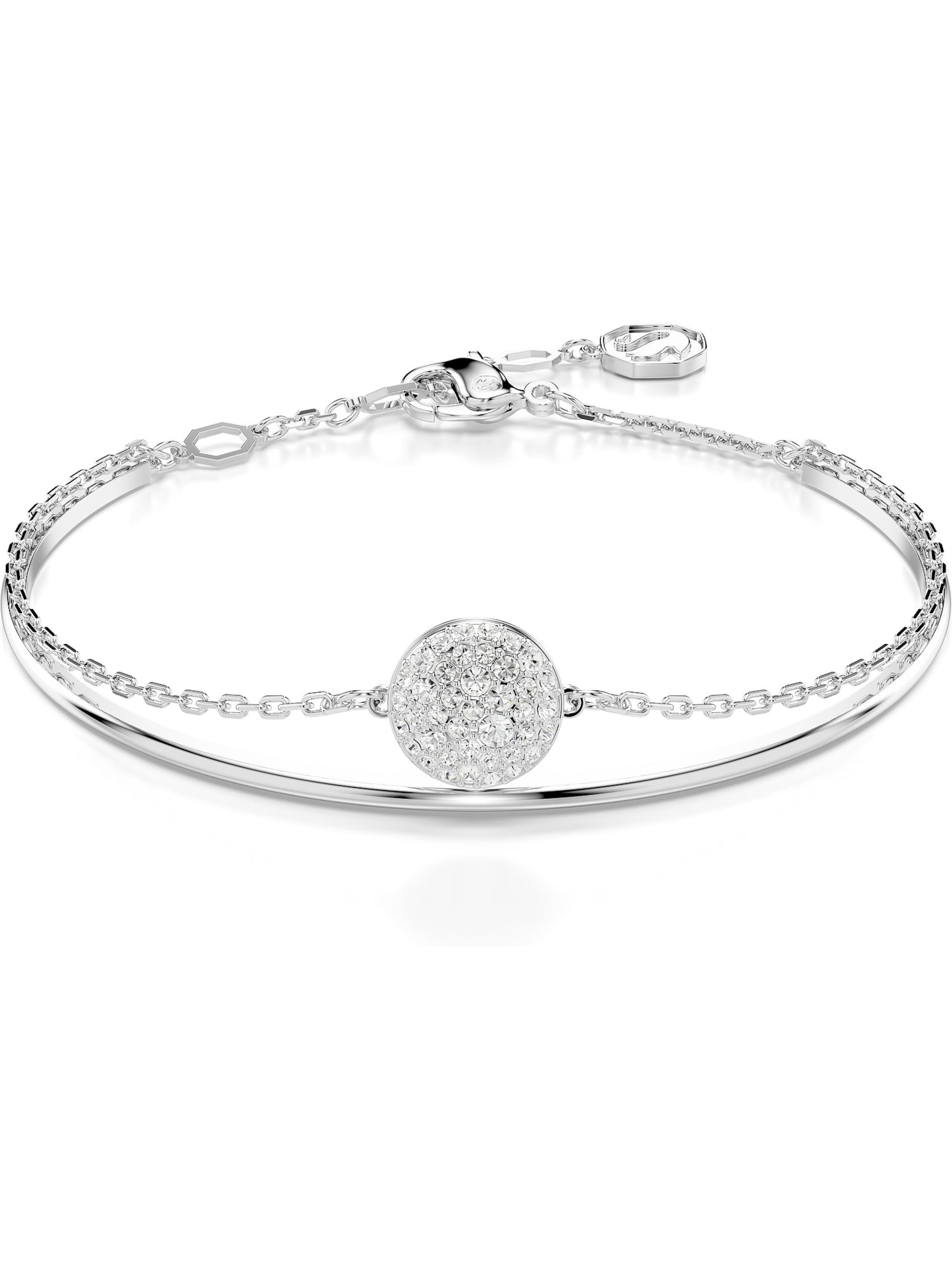 Swarovski Bracelet in Silver: front