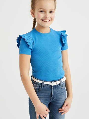 WE Fashion Shirt in Blauw