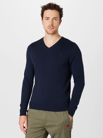 Pullover di Scalpers in blu: frontale