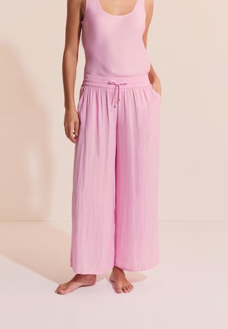 Pantaloncini da pigiama 'Cheeta' di ETAM in rosa: frontale