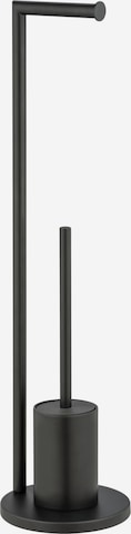 Wenko Toilet Accessories 'Ferla' in Black: front