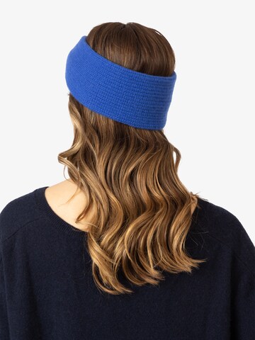 Rainbow Cashmere Headband in Blue