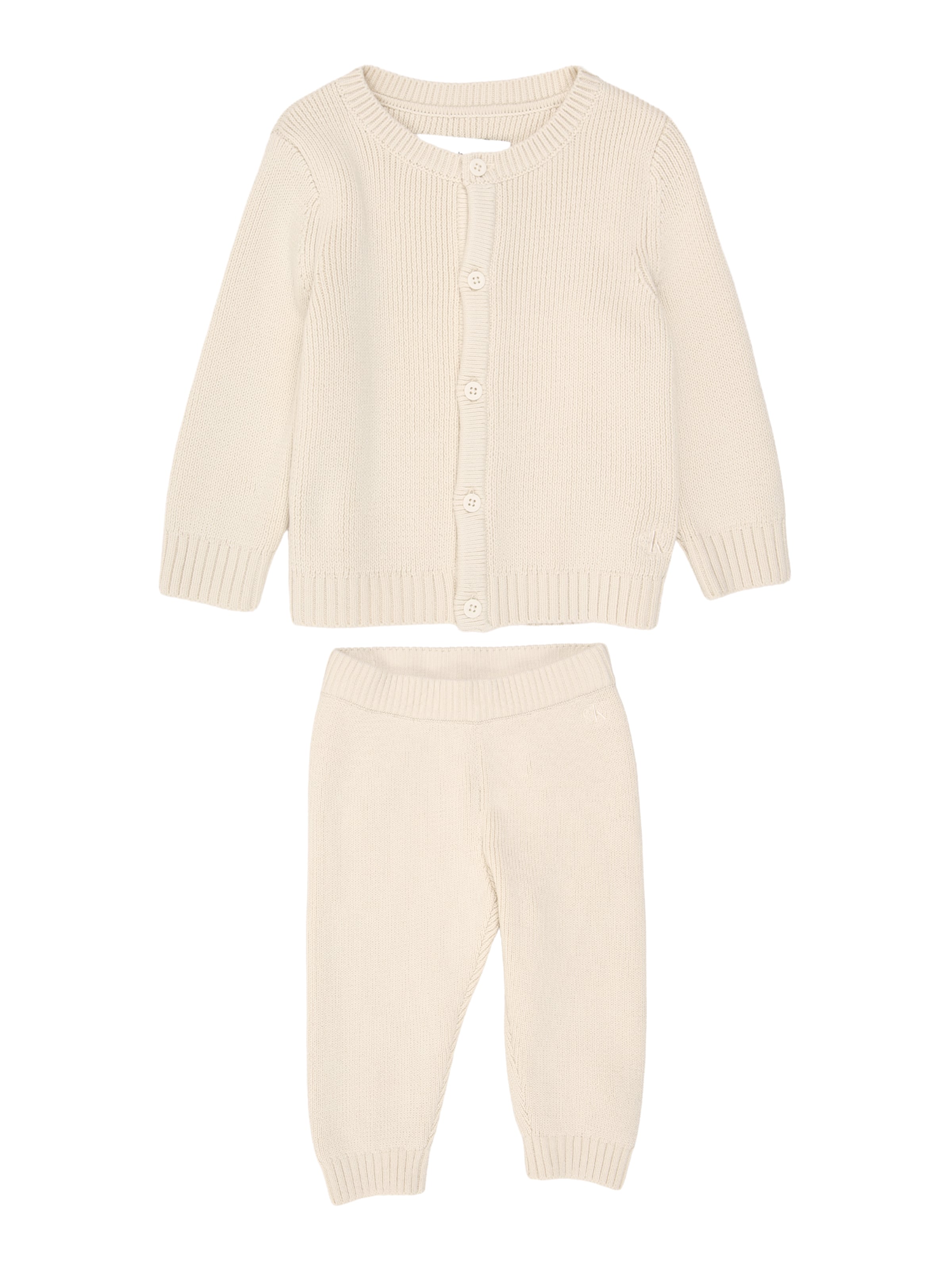 Set Calvin Klein Jeans en beige : devant