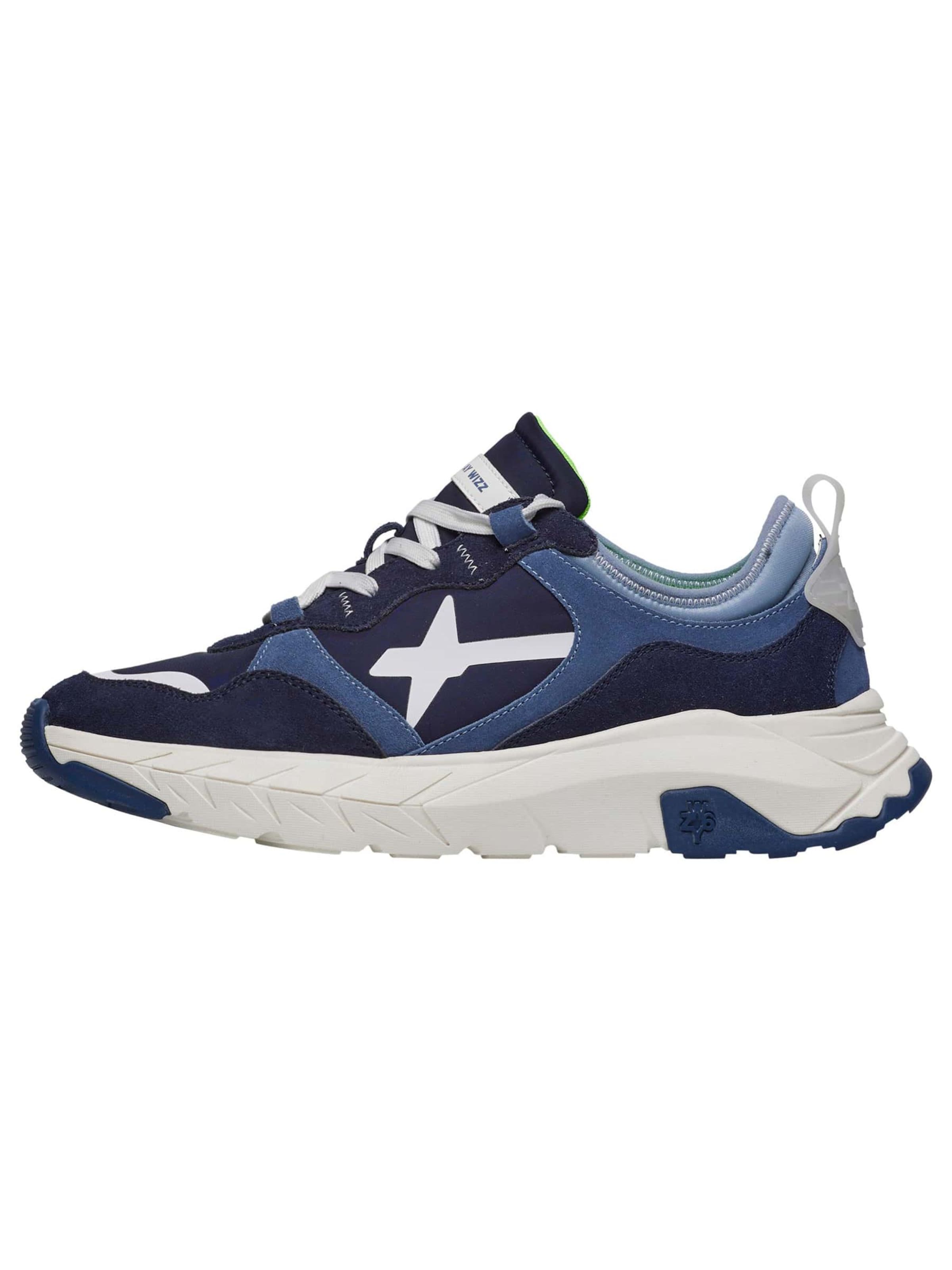 W6YZ Platform trainers 'NEXT-M.' in Blue: front