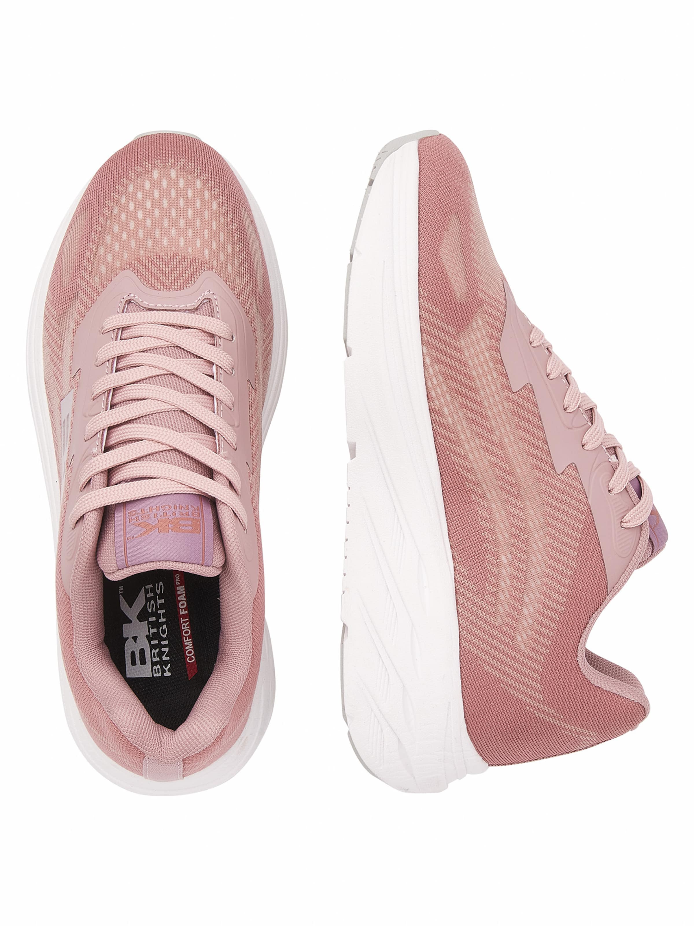 BRITISH KNIGHTS Sneaker low 'SURGE' i pink: top