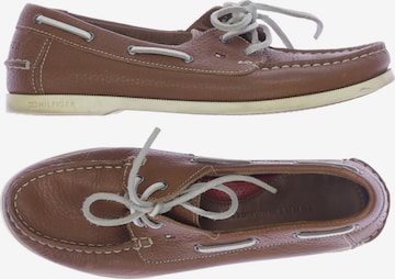 TOMMY HILFIGER Flats & Loafers in 37 in Brown: front