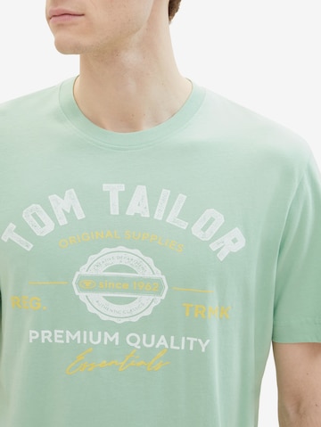 TOM TAILOR Μπλουζάκι σε πράσινο