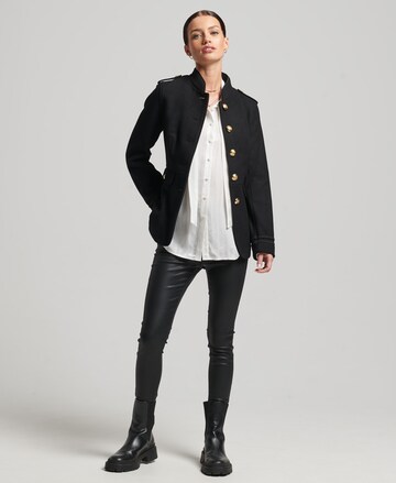 Superdry Between-Seasons Coat in Black