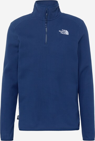 THE NORTH FACE Pull-over de sport 'GLACIER' en marine / blanc, Vue avec produit