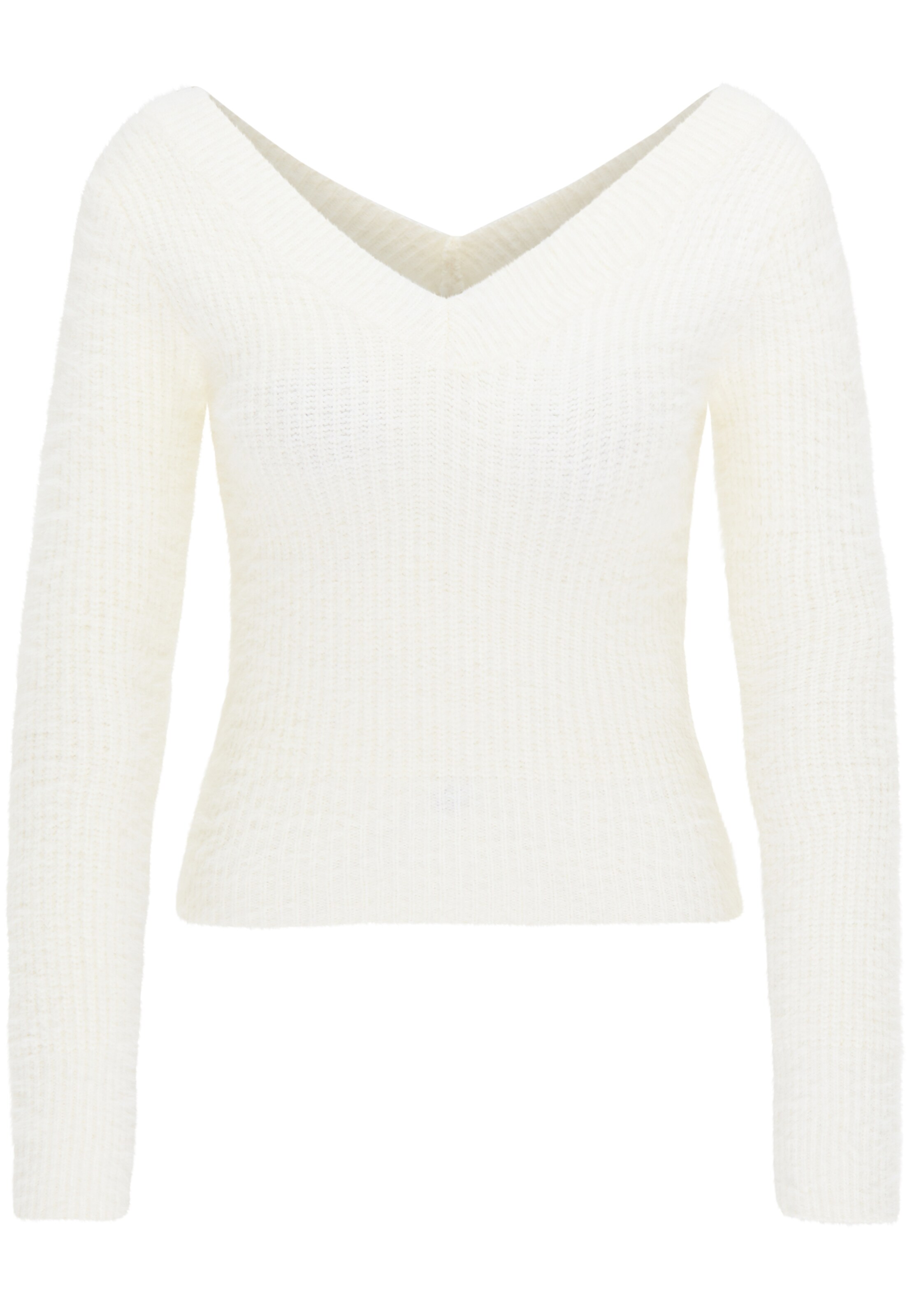 faina Pullover in Weiß: Vorderseite