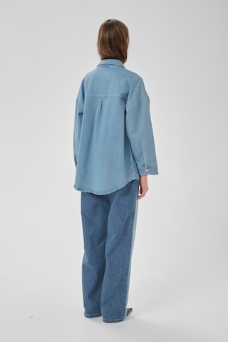 My Essential Wardrobe Between-season jacket 'MWMazie' in Blue