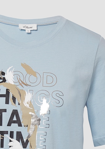 T-shirt s.Oliver en bleu