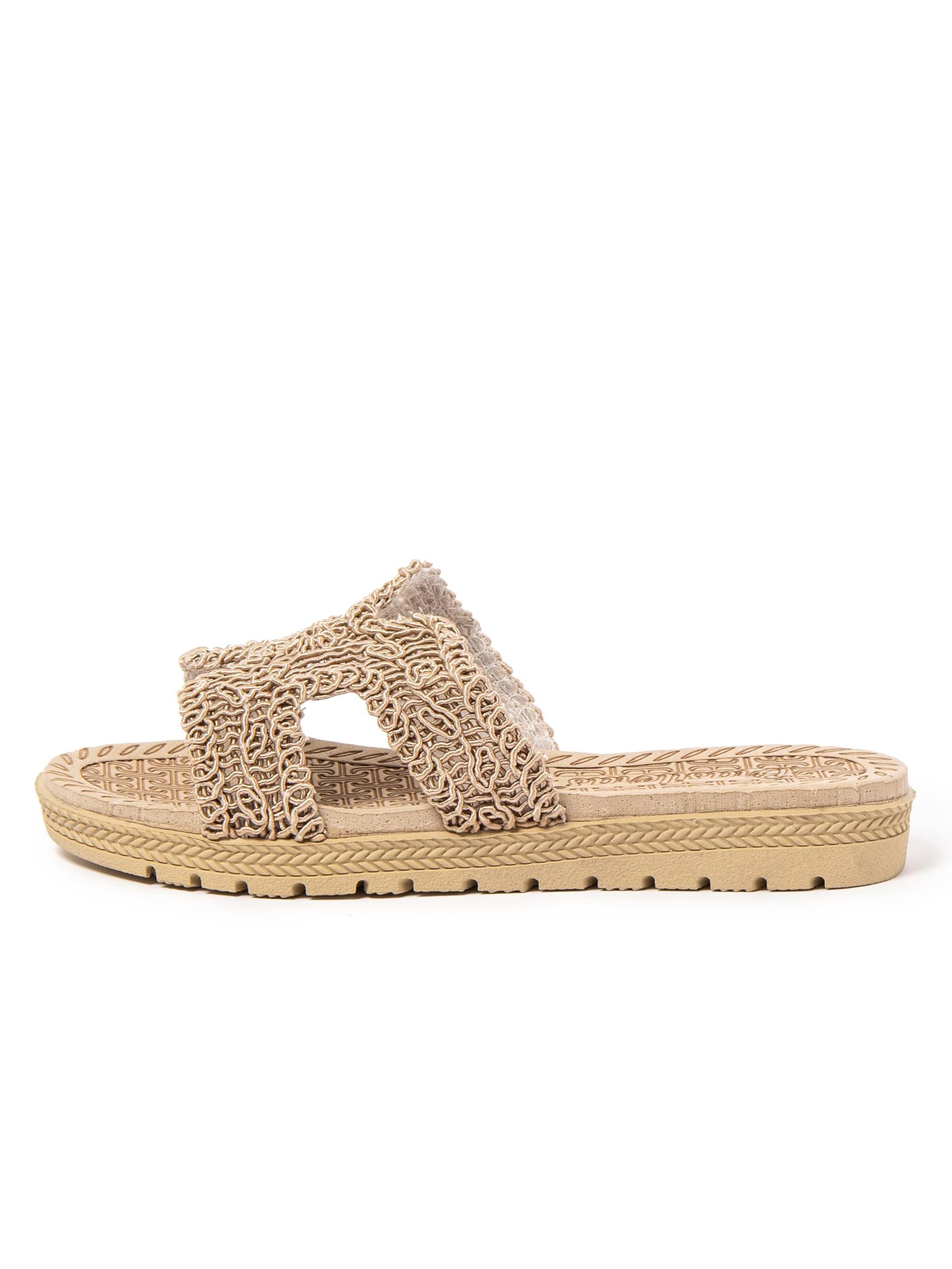 Brasileras Slippers 'Braida' in Brown: front