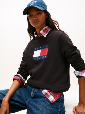 Tommy Jeans Sweatshirt in Zwart