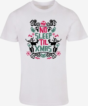 T-Shirt 'The Nightmare Before Christmas' ABSOLUTE CULT en blanc : devant
