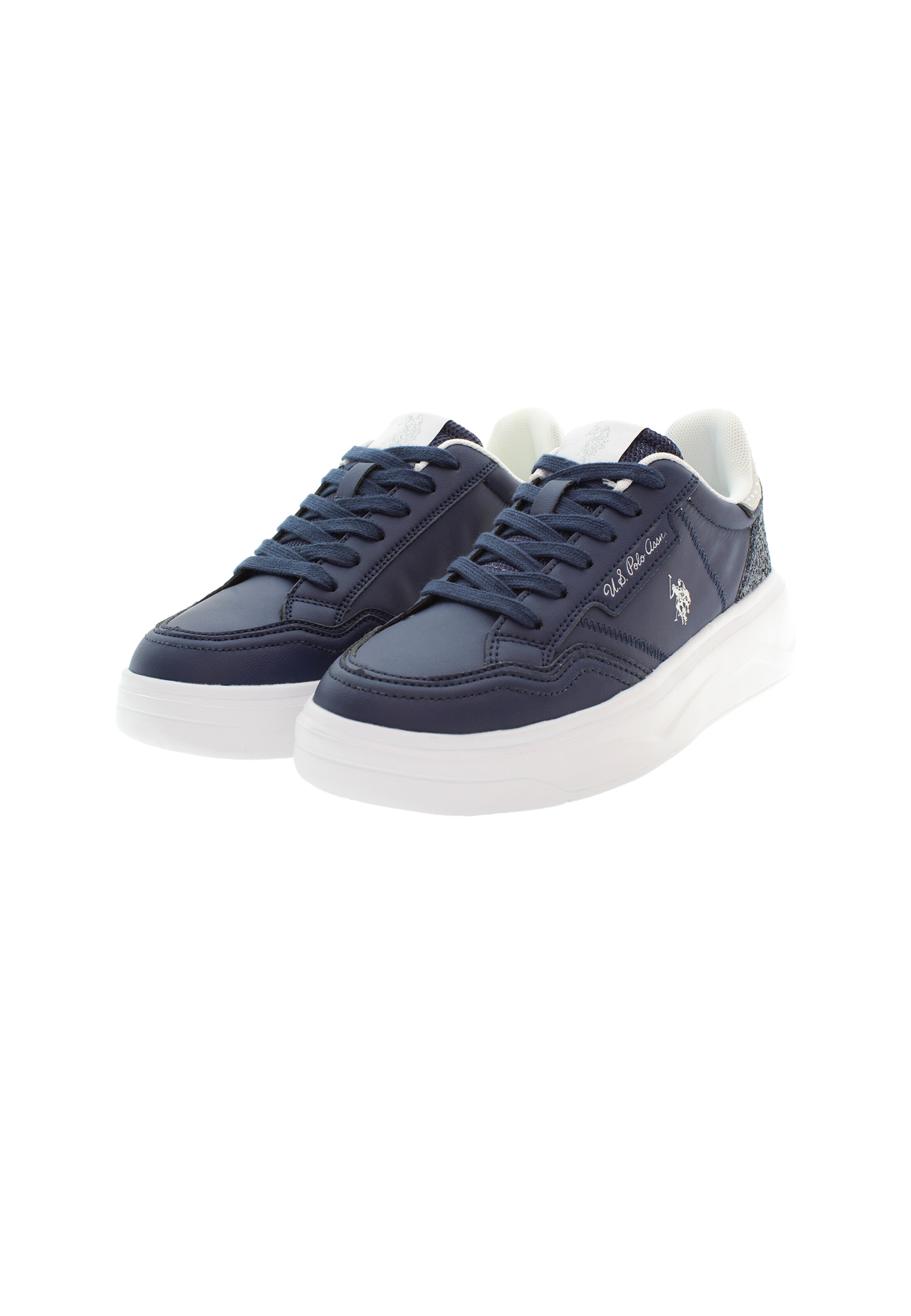 U.S. POLO ASSN. Sneakers laag 'GINGER002W/5YT1' in Blauw