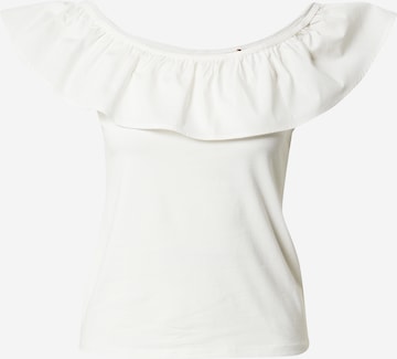 Lindex Shirt in White: front