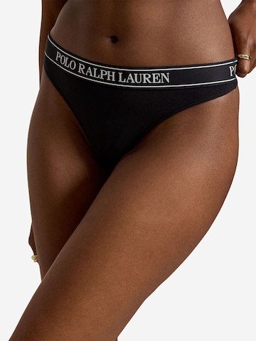String ' Mid Rise - Polo Essentials ' Polo Ralph Lauren en noir : devant