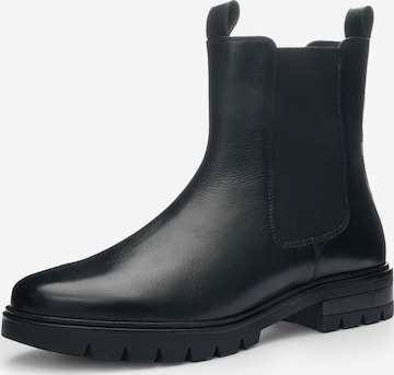 ARA Chelsea Boots in Schwarz: Vorderseite