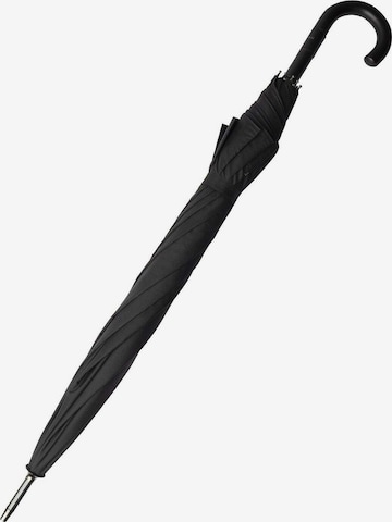 Parapluie Hackett London en noir : devant