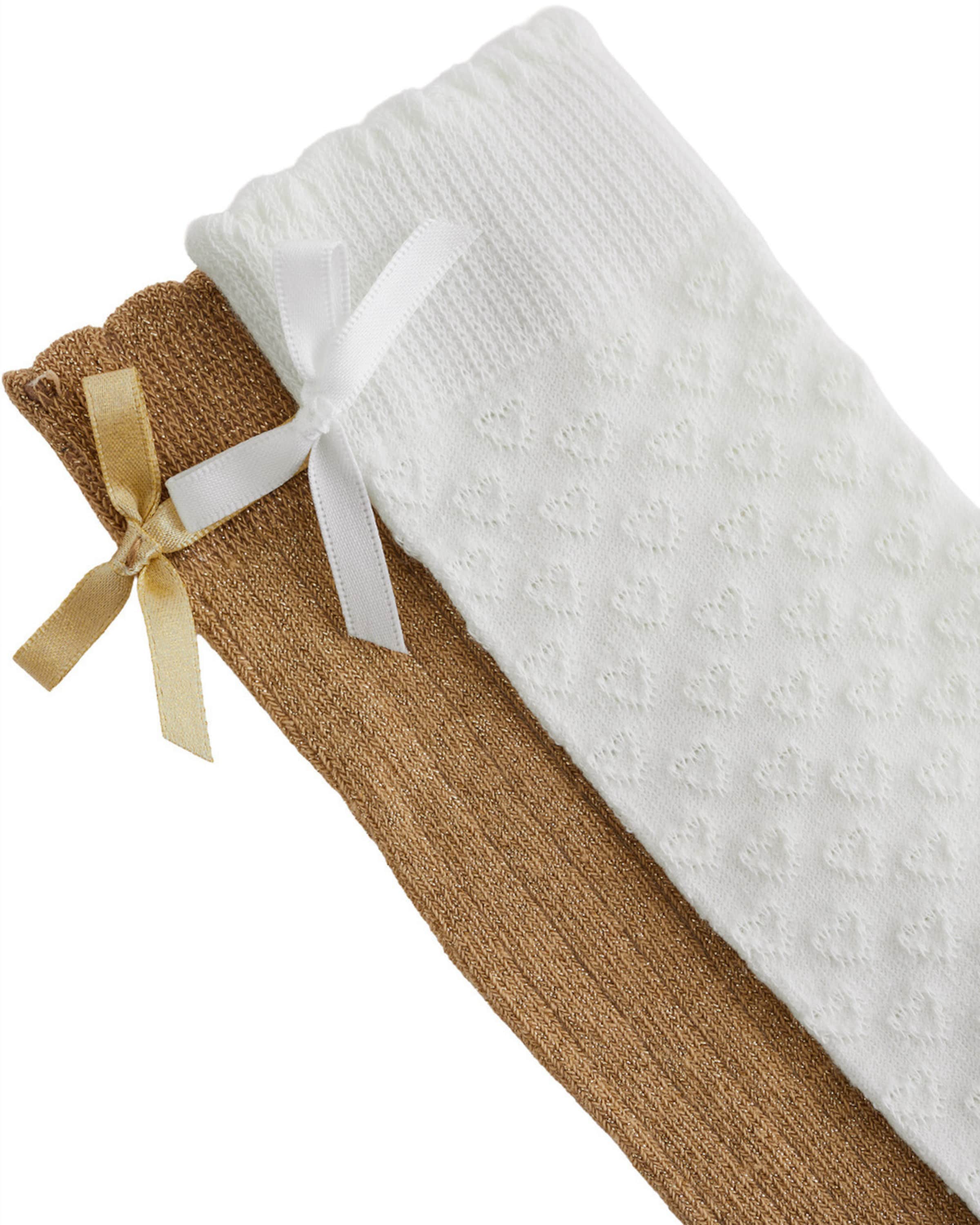 WE Fashion Къси чорапи в бяло