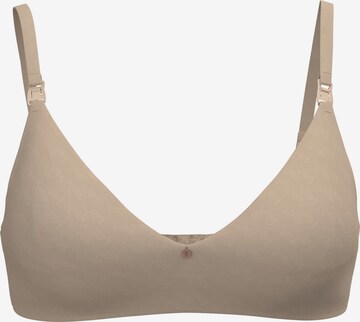 Invisible Soutien-gorge d’allaitement Noppies en beige : devant