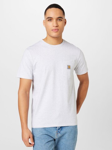 T-Shirt Carhartt WIP en gris : devant