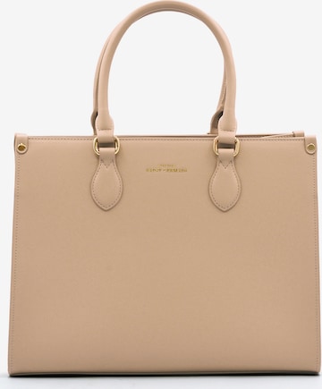 Cabas 'Cabourg' Ateliers Saint Germain en beige : devant