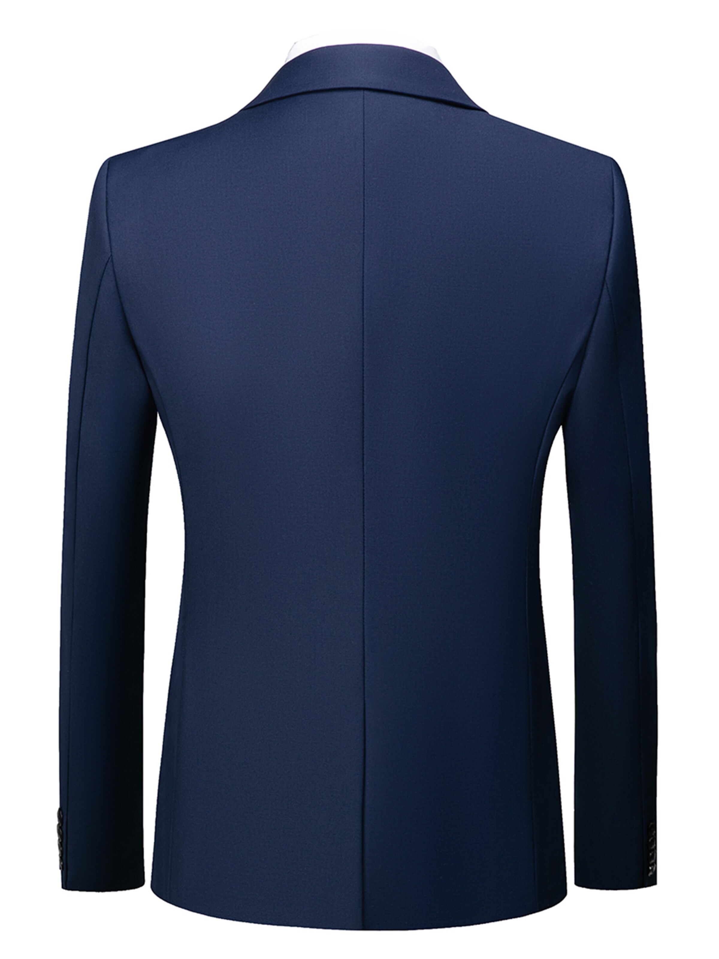 YOUTHUP Slim fit Suit 'Terzett' in Blue