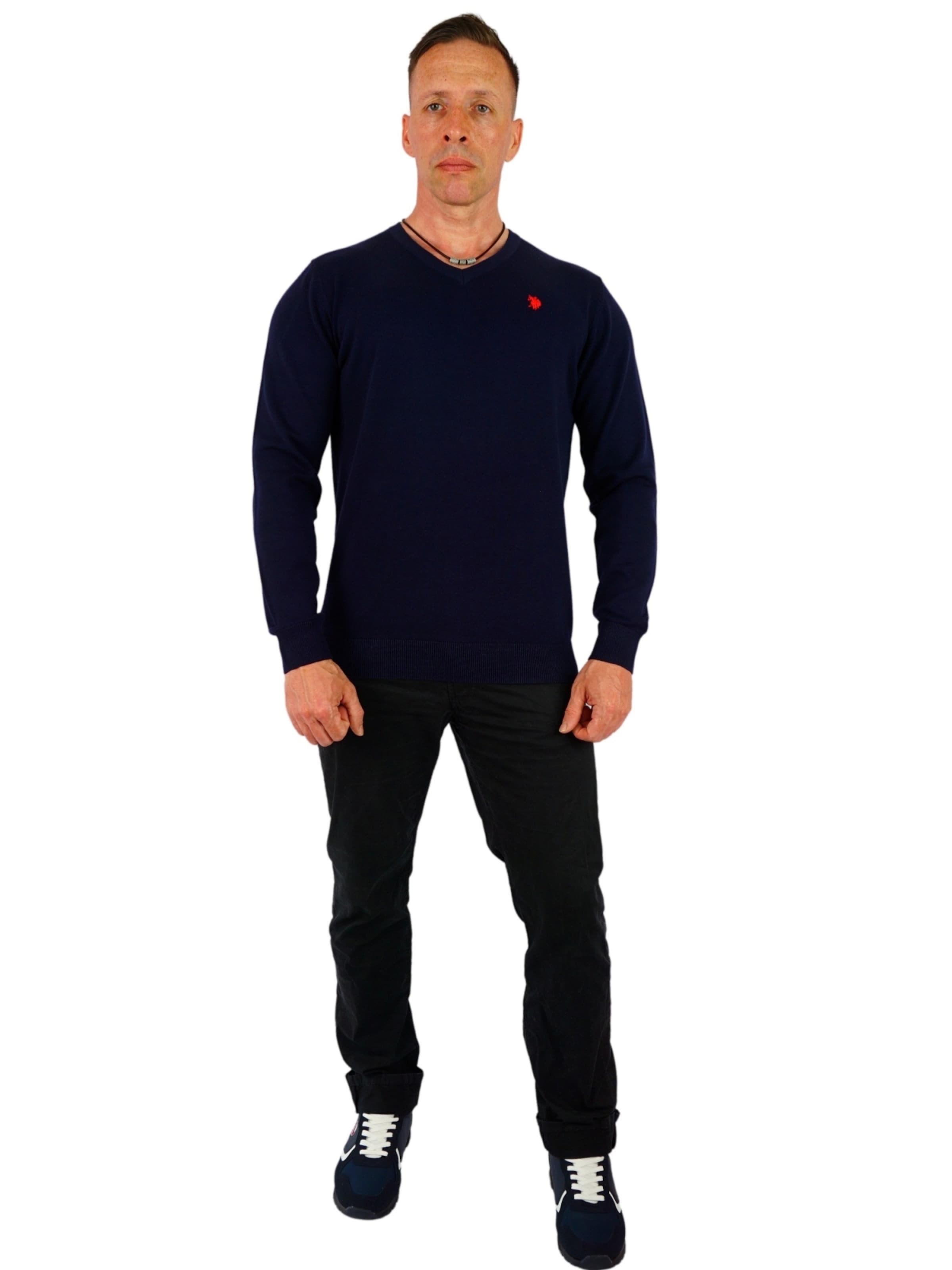 U.S. POLO ASSN. Pullover i blå