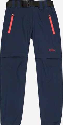 CMP Outdoor broek in Blauw: voorkant