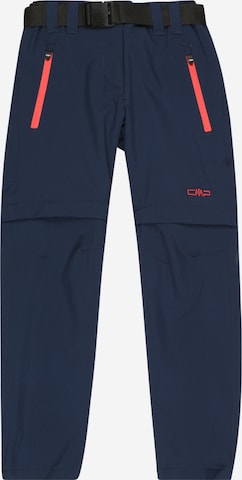 Pantaloni per outdoor di CMP in blu: frontale