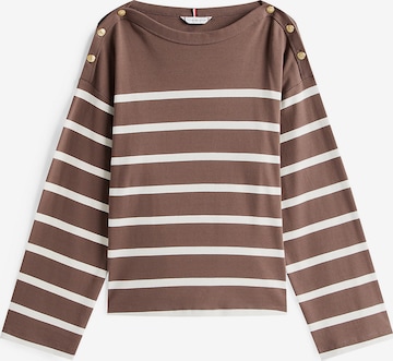 TOMMY HILFIGER Shirt in Braun: Vorderseite