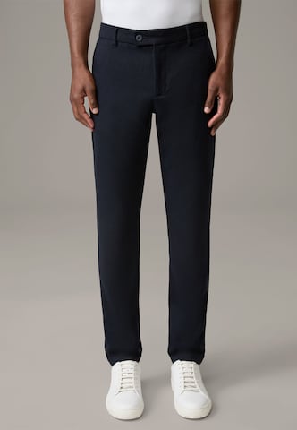 STRELLSON Slimfit Chino 'Code' in Blauw: voorkant