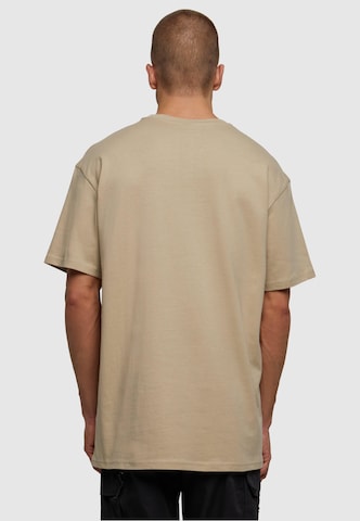 T-Shirt 'God Loyalty Love' MT Upscale en beige