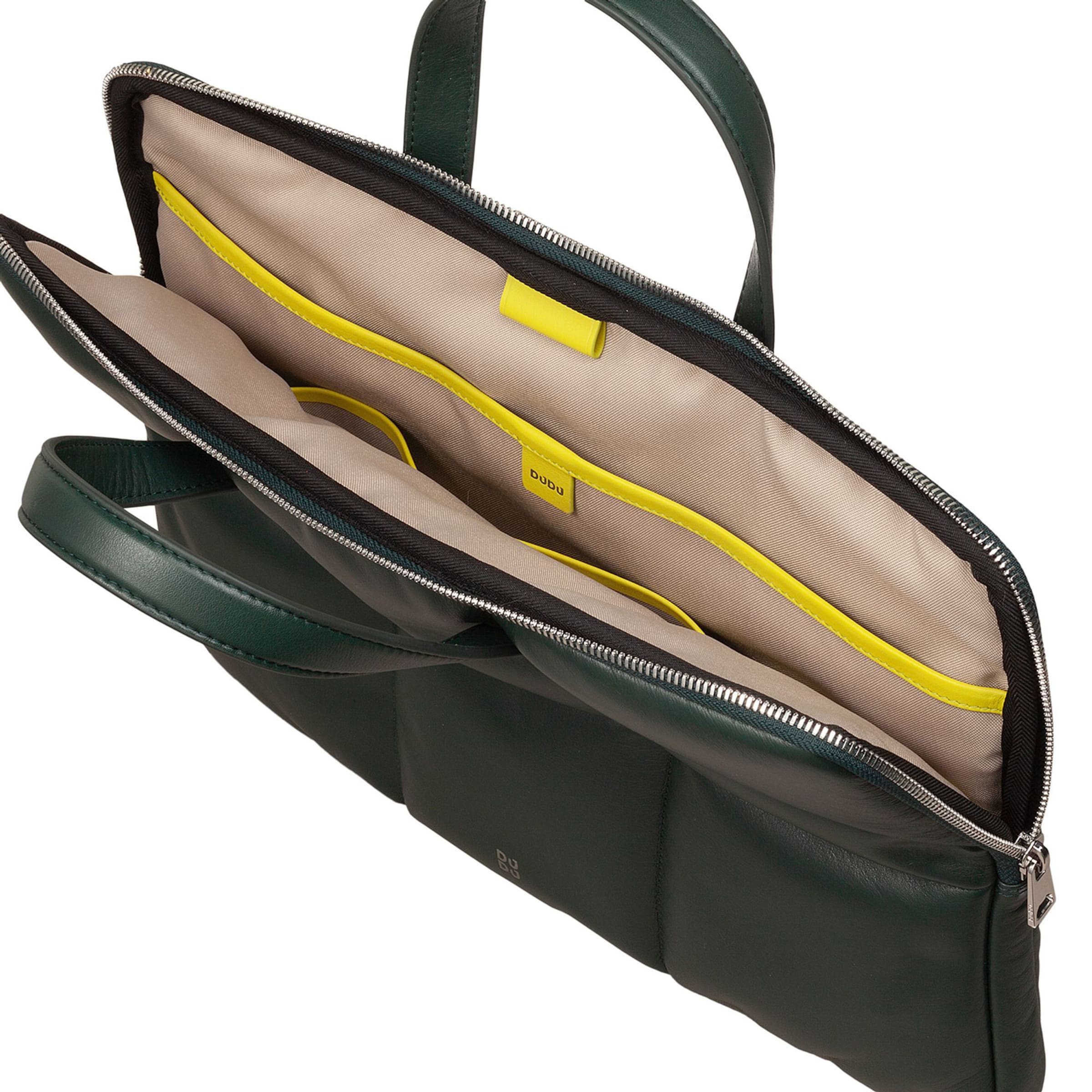 DuDu Laptoptas 'Togean' in Groen