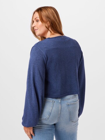 NU-IN Plus Strickjacke in Blau