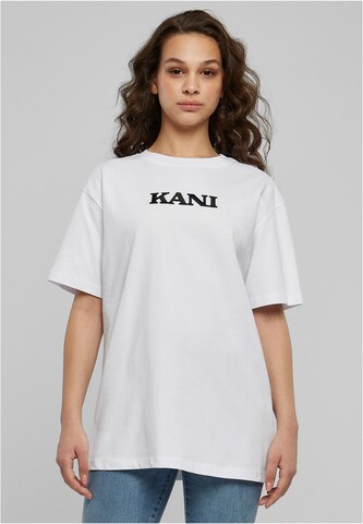 Karl Kani Shirt in Wit: voorkant