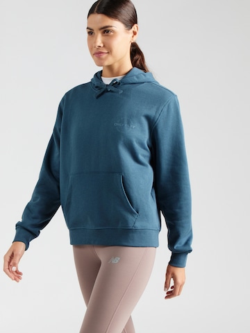 ONLY PLAY Sportovní mikina 'ONPJONI' – modrá: přední strana